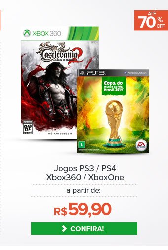 Jogos PS3 / PS4 / Xbox360 / XboxOne