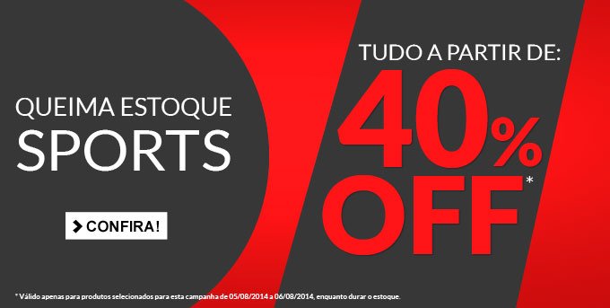 Tudo a partir de 50% off