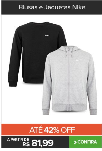 Blusas e jaquetas nike