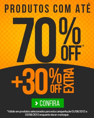 Outlet + 30% off