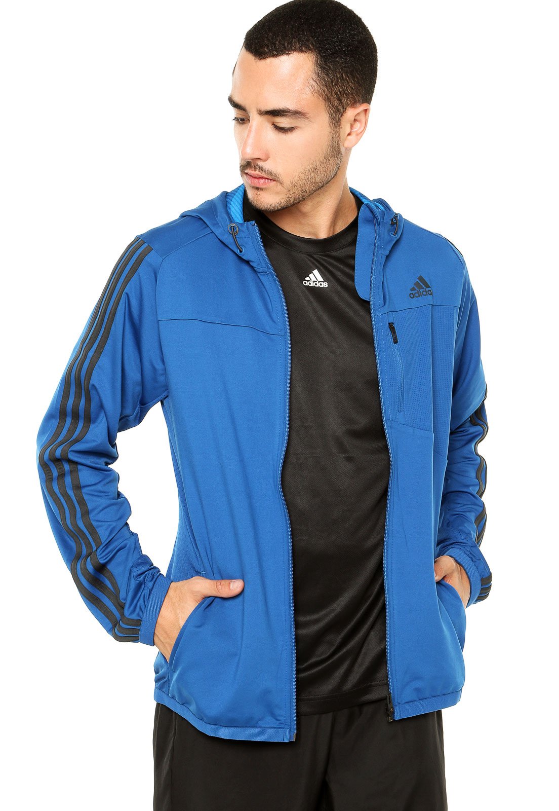 jaqueta adidas azul claro jaqueta adidas azul claro