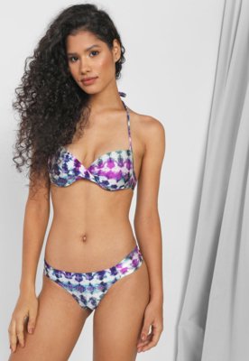 Conjunto Biqu Ni Agua Doce Meia Ta A Tie Dye Roxo Compre Agora