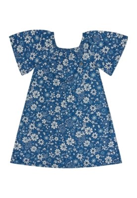 Vestido Evas Infantil Bee Loop Azul Compre Agora Dafiti Brasil