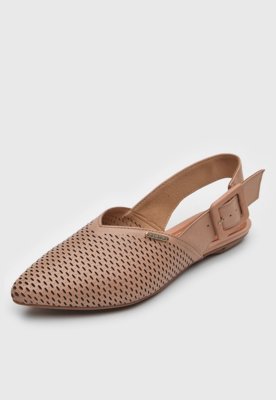 Sapatilha Bottero Laser Cut Nude Compre Agora Dafiti Brasil