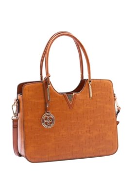 Bolsa Feminina Croco Chic Mão 3484213 Compre Agora Dafiti Brasil