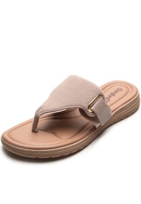 Chinelo Rasteira Comfortflex Lisa Nude Compre Agora Dafiti Brasil