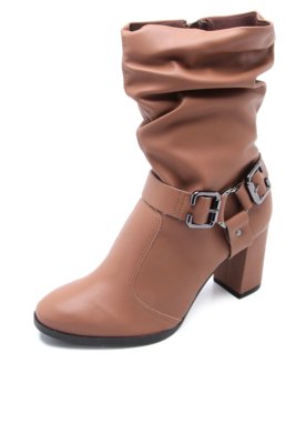 Bota Dakota Fivela Nude Compre Agora Dafiti Brasil