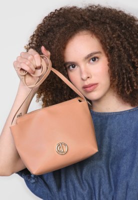 Bolsa Dumond Logo Nude Compre Agora Dafiti Brasil