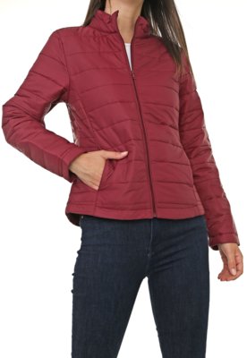 Jaqueta Puffer Facinelli By Mooncity Lisa Vinho Compre Agora Dafiti