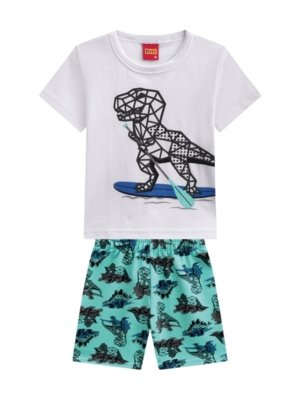 Conjunto Infantil Menino Kyly Branco Compre Agora Dafiti Brasil