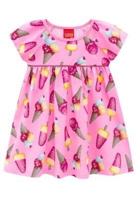 Vestido Infantil Kyly Rosa Compre Agora Dafiti Brasil