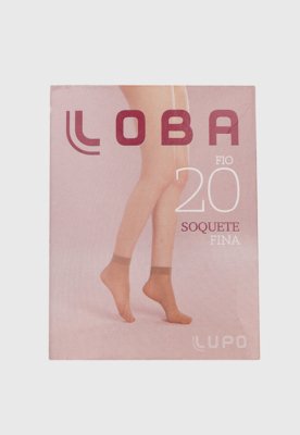 Meia Lupo Loba Soquete Fina Fio Branca Compre Agora Dafiti Brasil