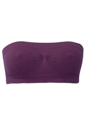 Sutiã Lupo Lingerie Bustiê Básico Roxo Compre Agora Dafiti Brasil