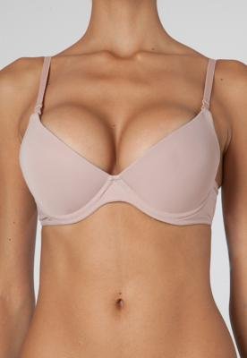 Sutiã Básico Super Push Up Avelã Nude Compre Agora Dafiti Brasil