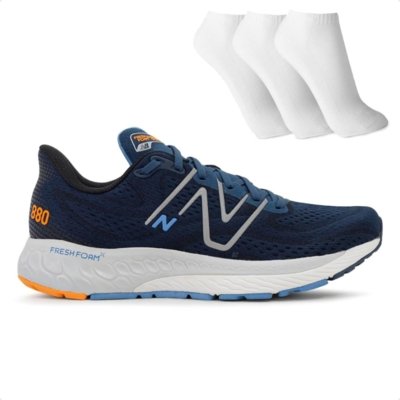 T Nis New Balance V Masculino Azul Compre Agora Dafiti Brasil