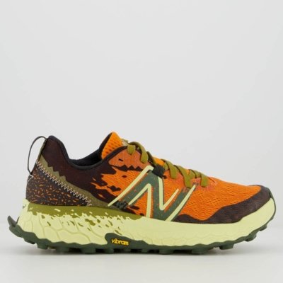 Tênis New Balance Fresh Foam X Hierro V7 Laranja e Verde Compre Agora