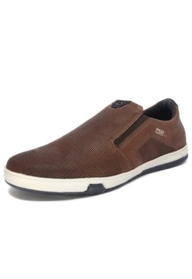 Sapatênis Pegada Masculino Slip On Microfibra 170422 Pinhão Compre