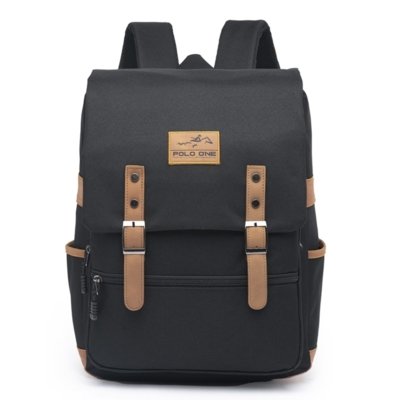 Mochila Imperme Vel Polo One Refor Ada Notebook Escolar Trabalho Preto