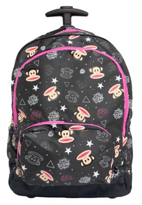 Mochila Sestini Paul Frank Padronagem Preta Compre Agora Dafiti Brasil