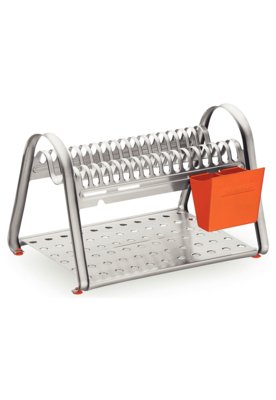 Escorredor de Louça Tramontina Inox Ciclo Laranja Compre Agora