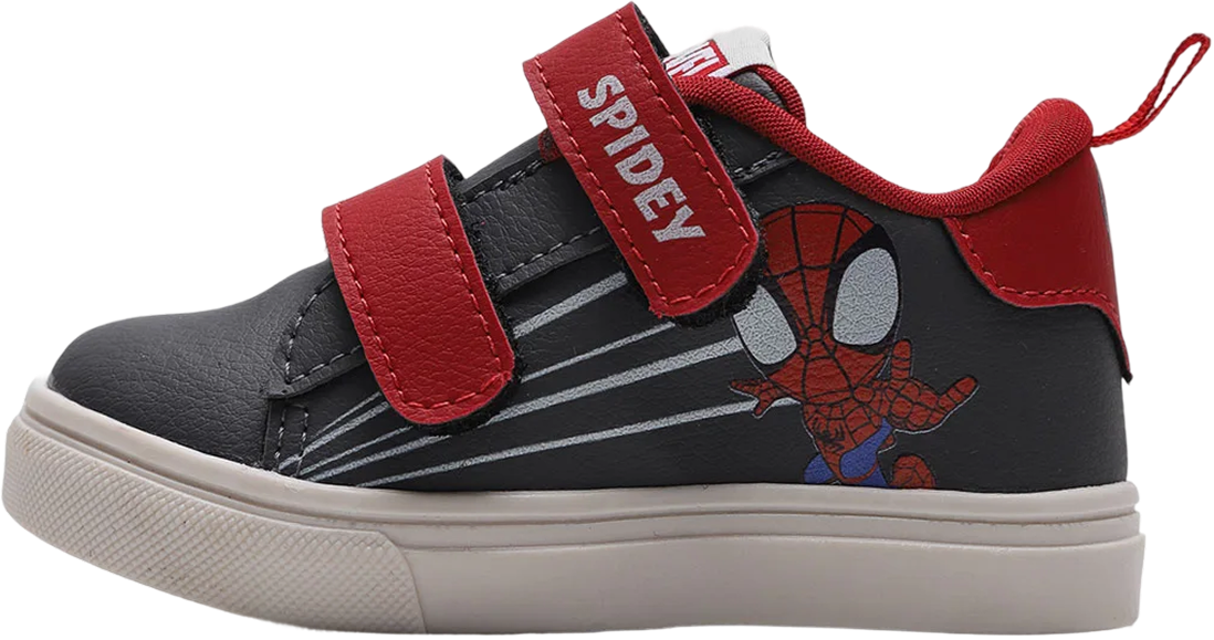 Tênis Casual Marvel Homem Aranha Preto