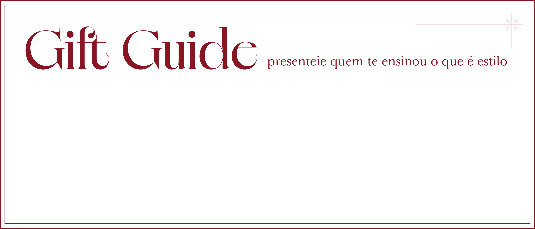 Gift Guide