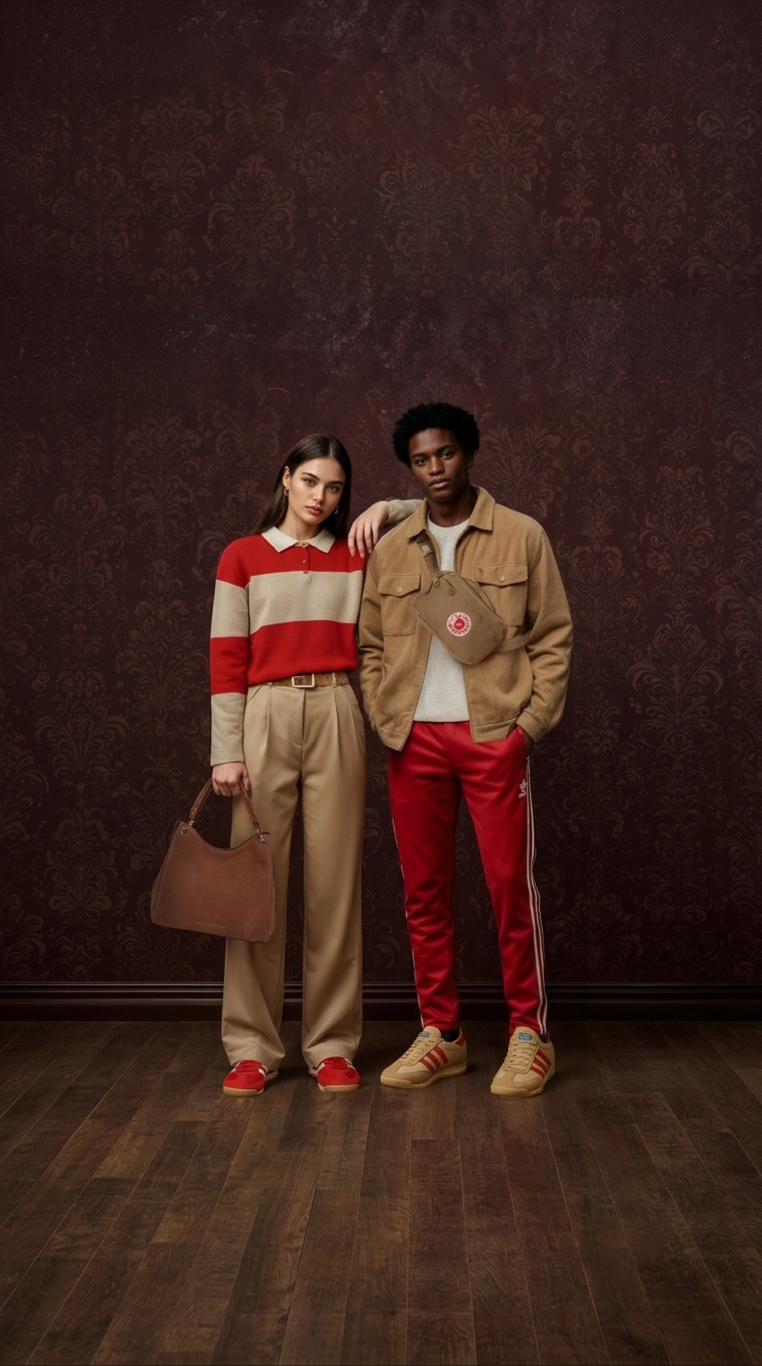 Casal criado para campanha de namorados da Dafiti em 2025.