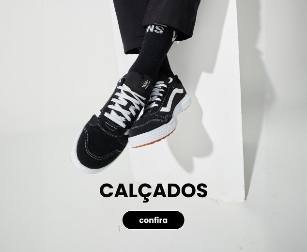 Calçados Vans, incluindo tênis clássicos com designs atemporais e conforto ideal. Perfeitos para combinar com qualquer look, do casual ao streetwear.