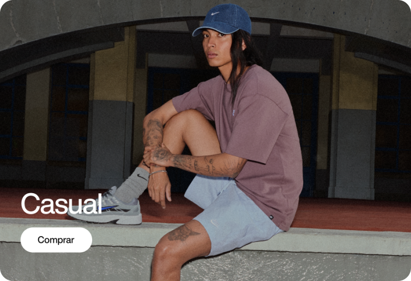 Banner especial roupas Nike casual