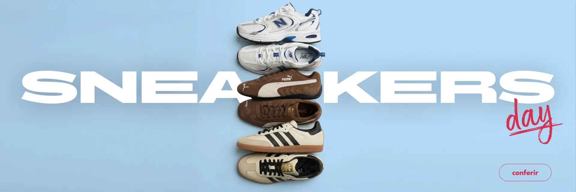 Sneakers Day até 60.0% OFF 