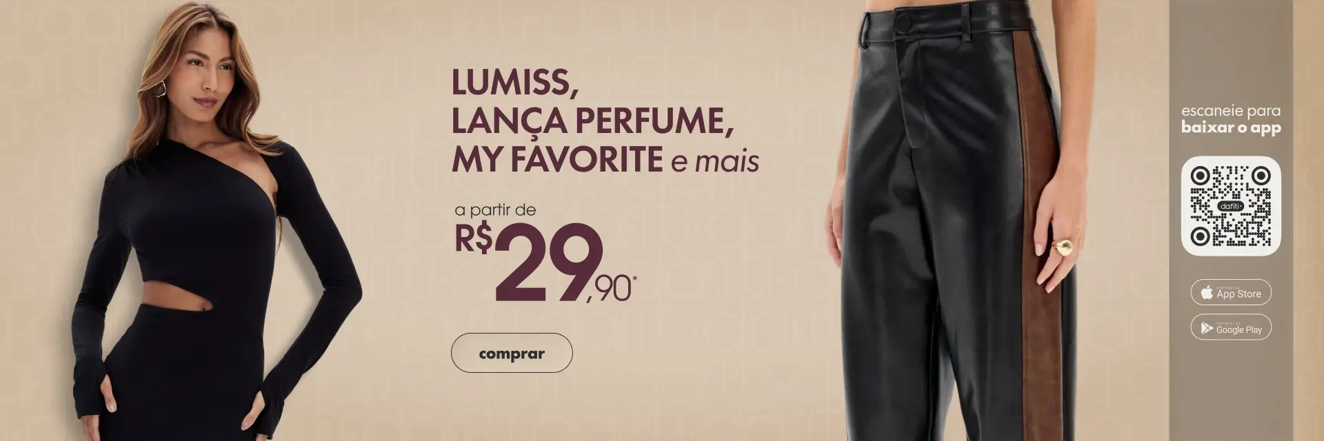 [BRAND MIX] Exclusivo MP: Marcas Parceiras a partir de R$29,90 (Gigil, Lumiss, marca apparel) 