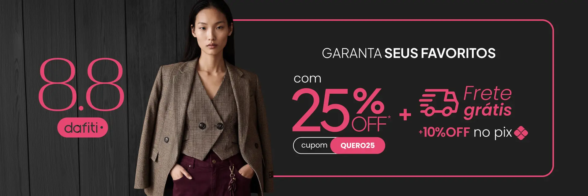 [FEM] DATA DUPLA - Cupom 25.0% OFF 