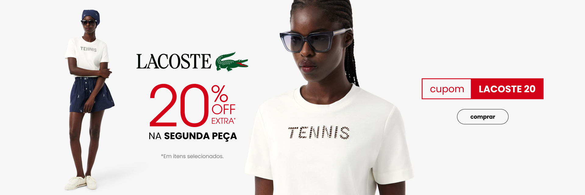 [B2B][FEM] cupom  extra na segunda peça  - Cupom 20.0% OFF 