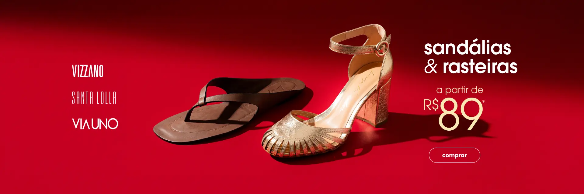 [CATEGORIA] Scarpins & Sandálias até 60%OFF 