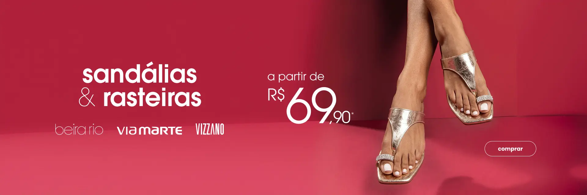 [CATEGORIA] Scarpins & Sandálias até 60%OFF 