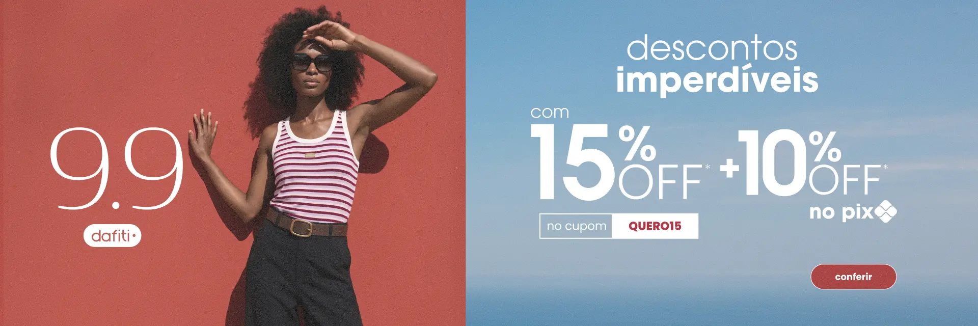 [FEM] Data Dupla 9.9 com cupom de 15%OFF*  - Cupom 15.0% OFF 