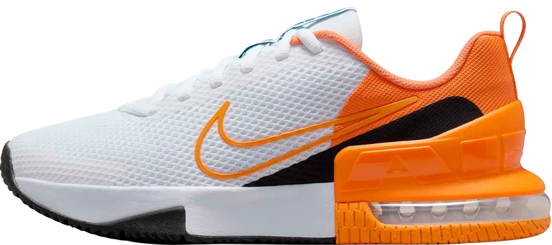 Tênis Nike Alpha Trainer branco e laranja masculino disponível na Dafiti.