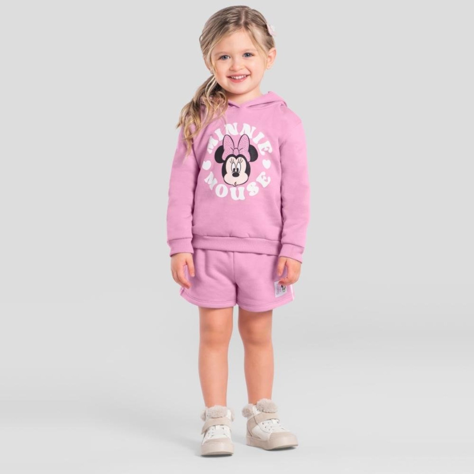 Infantil - Conjunto menina da Minnie Mouse Brandili
