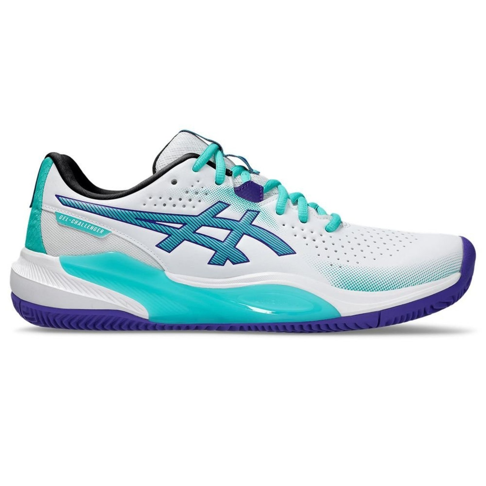 Tênis ASICS Gel-Challenger 15 Saibro - Masculino - Branco/Verde