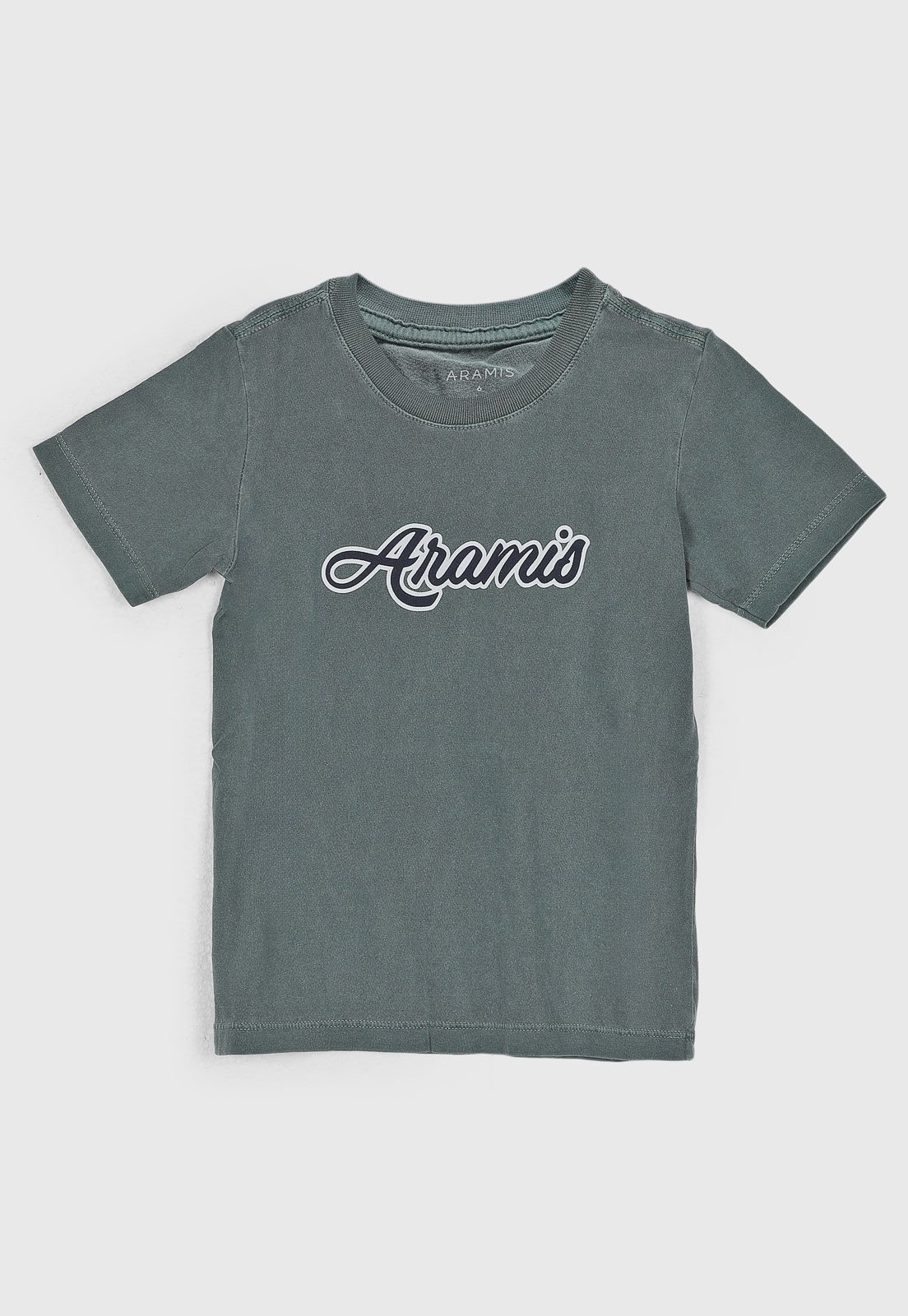 Infantil - Camiseta Aramis Logo Verde