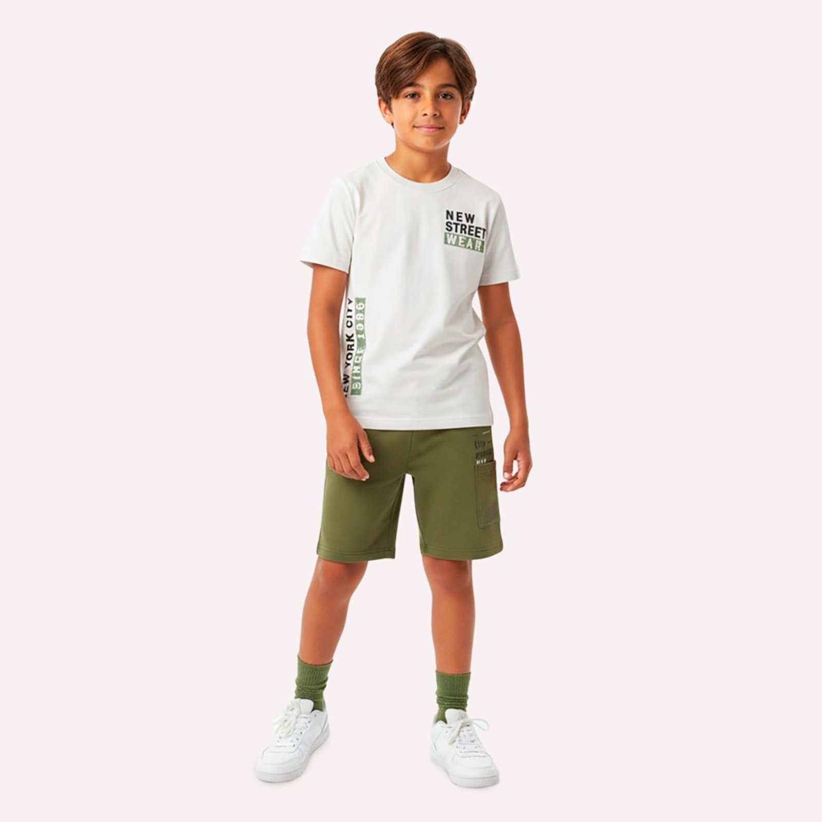 Infantil - Conjunto Menino em Algodão Kyly