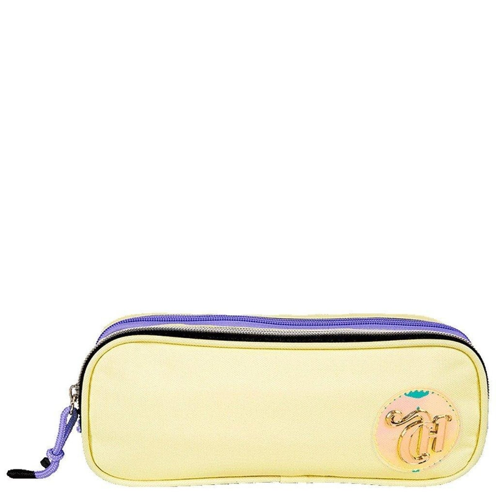 Infantil - Estojo Sestini 2 Comp Capricho Candy Popcorn Amarelo