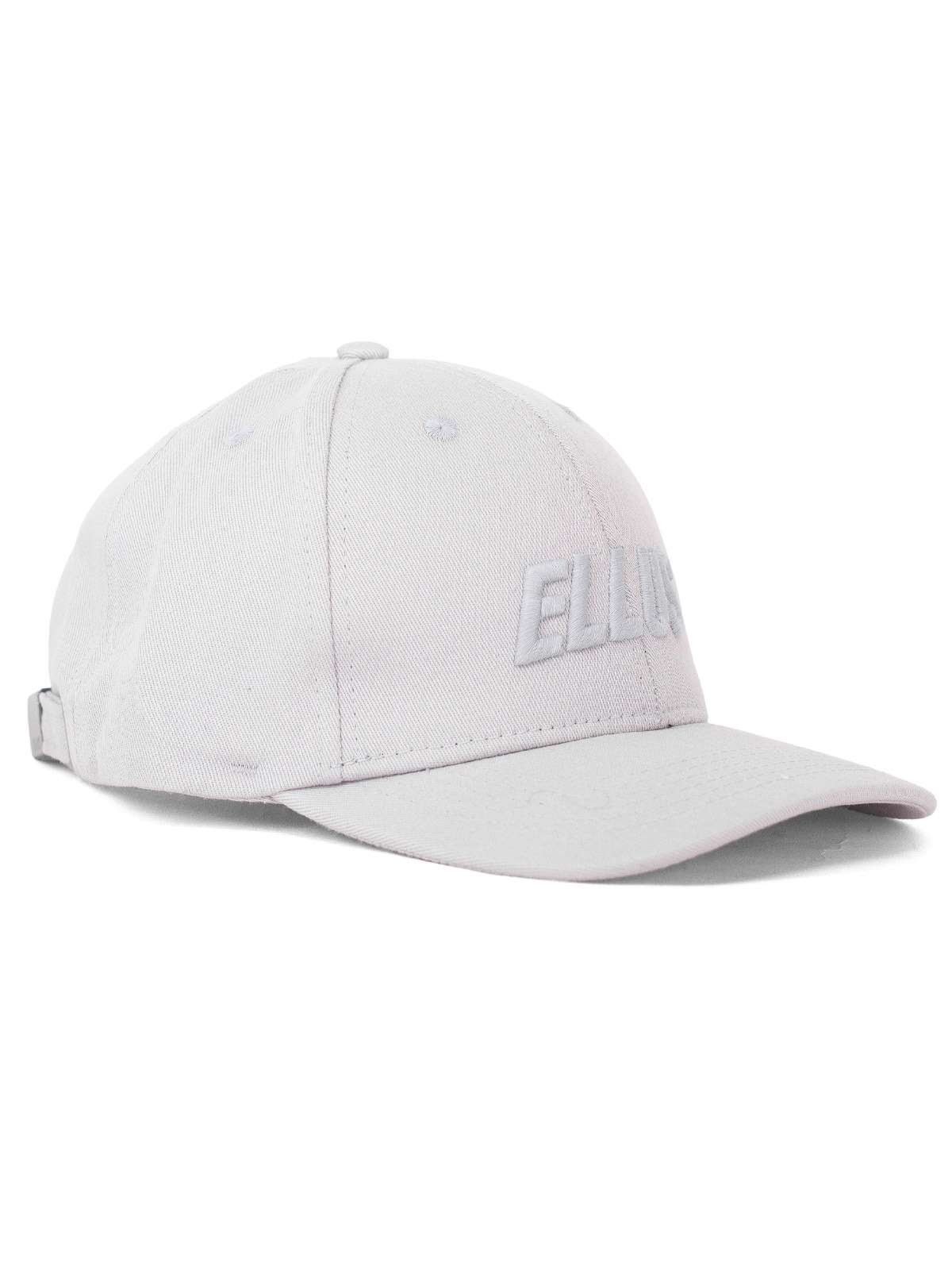 Boné Feminino Ellus Casual Italic Algodão Aba Curva Regulável Leve Prata