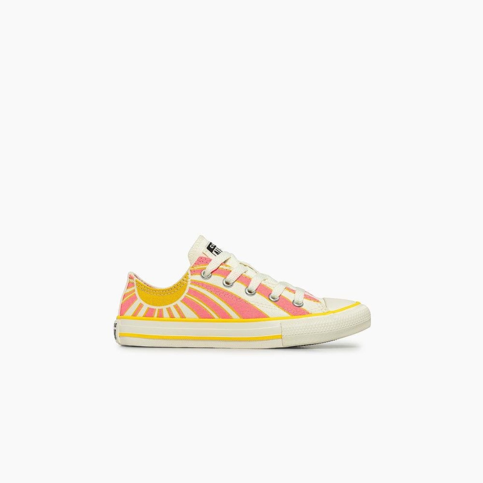 Infantil - Tênis Juvenil Chuck Taylor All Star Sunshine Cano Baixo Rosa