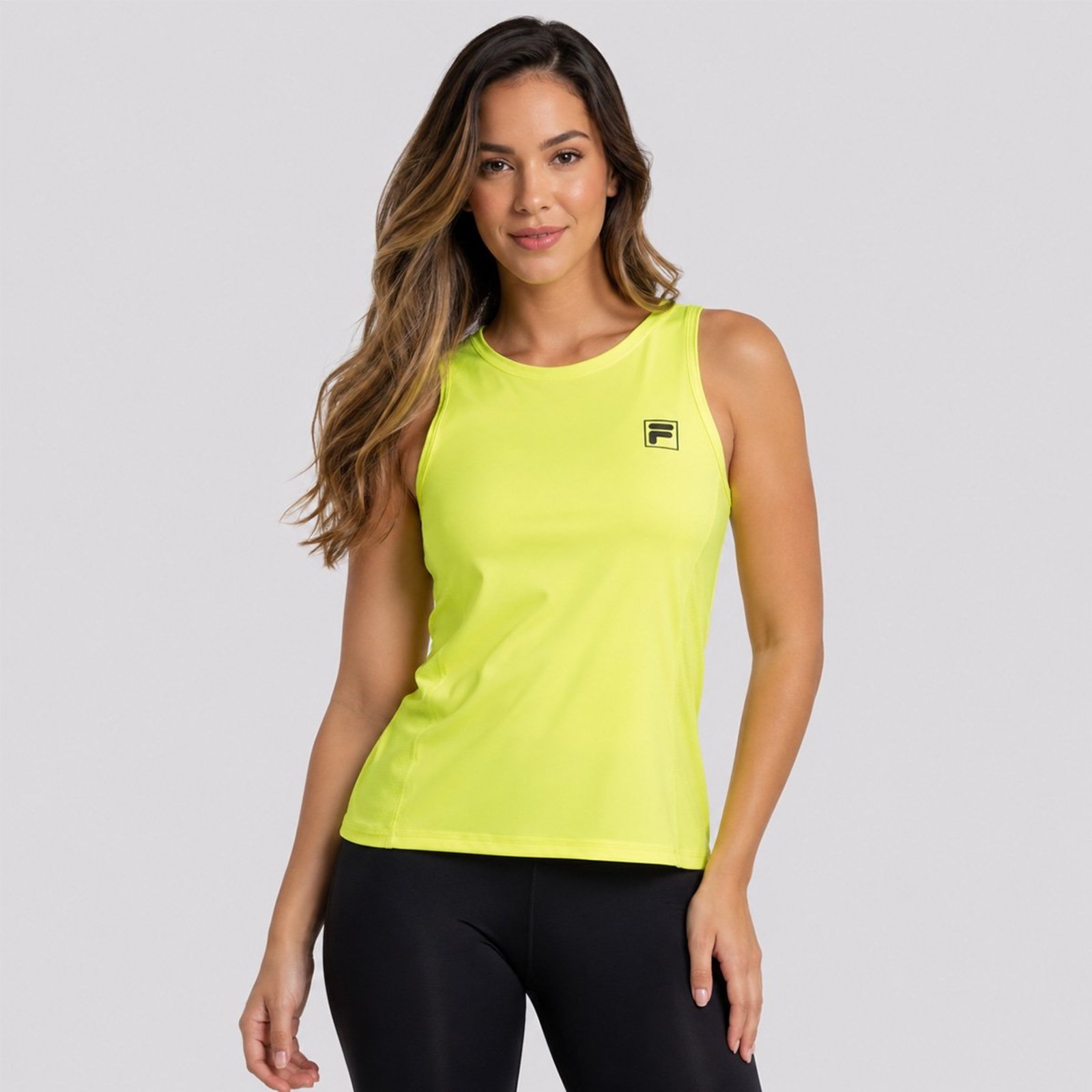Regata Fila Core Run Feminina Amarela
