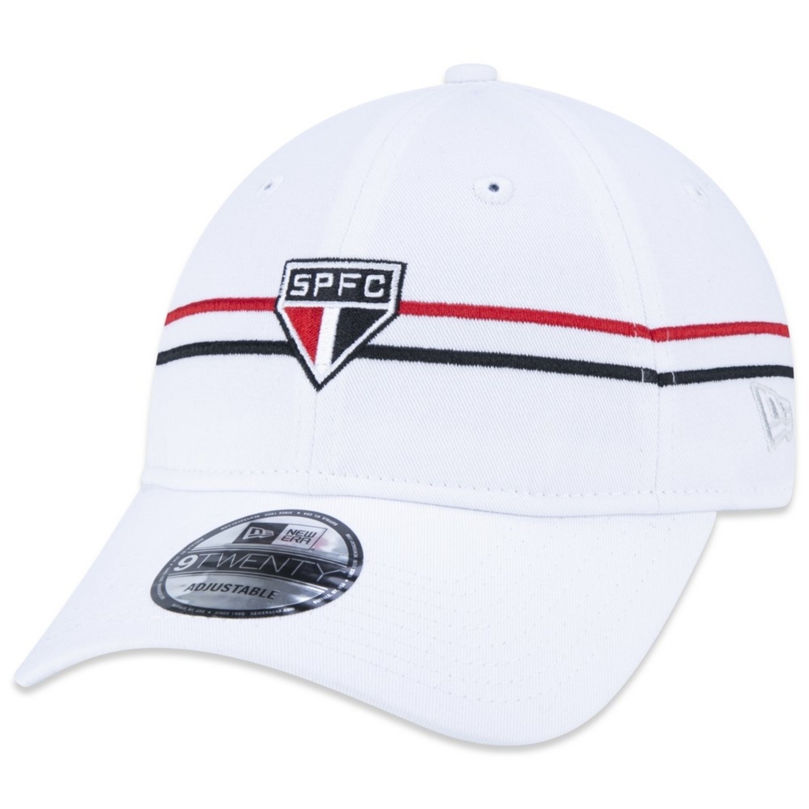 Boné New Era 59fifty São Paulo Aba Reta Fitted Branco