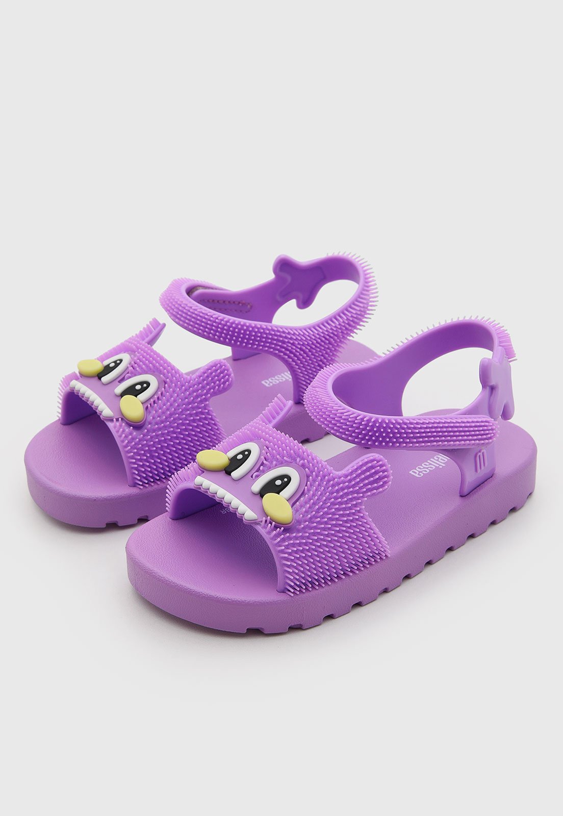 Infantil - Sandália Mini Melissa Lily Monster Lilás