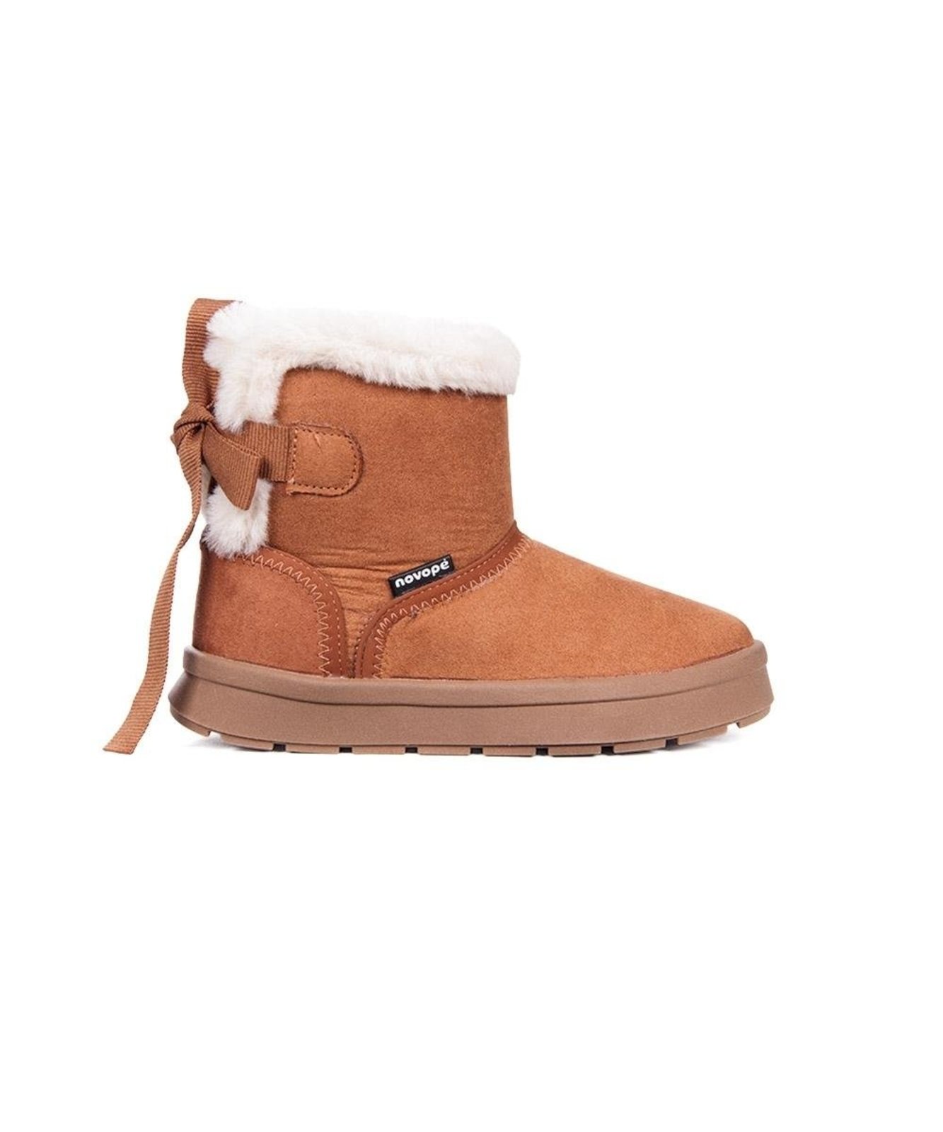 Infantil - Bota Novopé Cold Pelo 28/36 Marrom Incolor