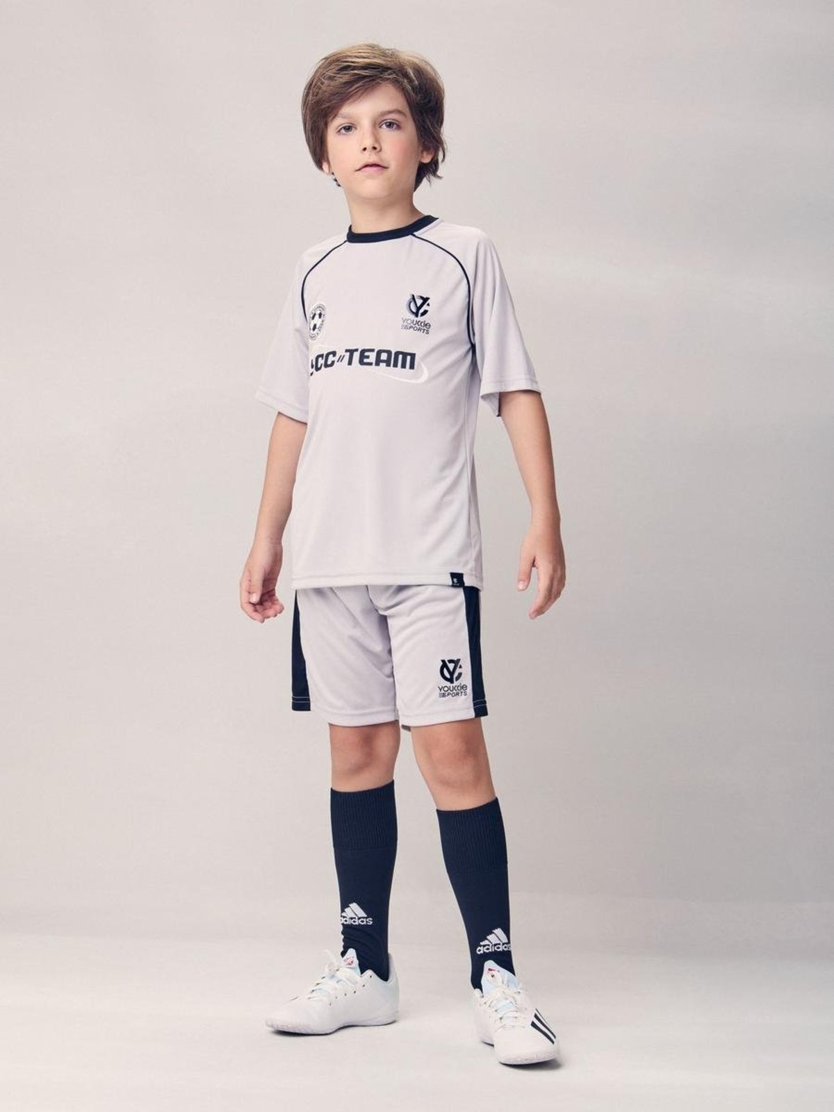 Infantil - Conjunto Sport Cinza Gelo Ycc Team