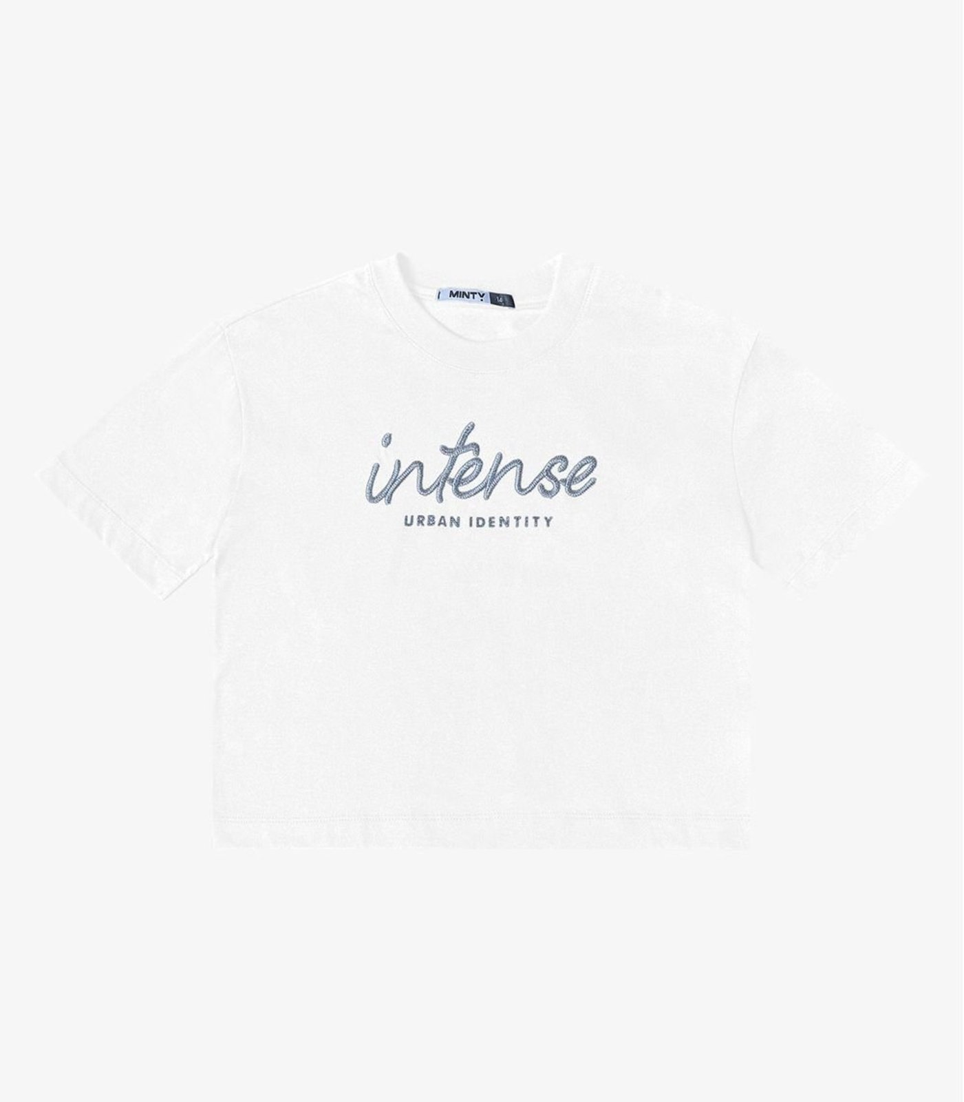 Infantil – T- Shirt Bordada Feminina Minty Branco